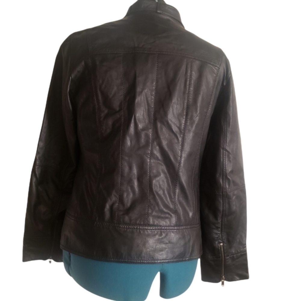 RW & Co  Unique Incomparable Leather Jacket - Picture 7 of 14